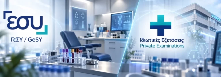 Εργαστηριακές Εξετάσεις ΓεΣΥ & Ιδιωτικές Εργαστηριακές Εξετάσεις Εργαστηριακές Εξετάσεις ΓεΣΥ & Ιδιωτικές Εργαστηριακές Εξετάσεις | ΔΙΚΤΑΙΟΝ