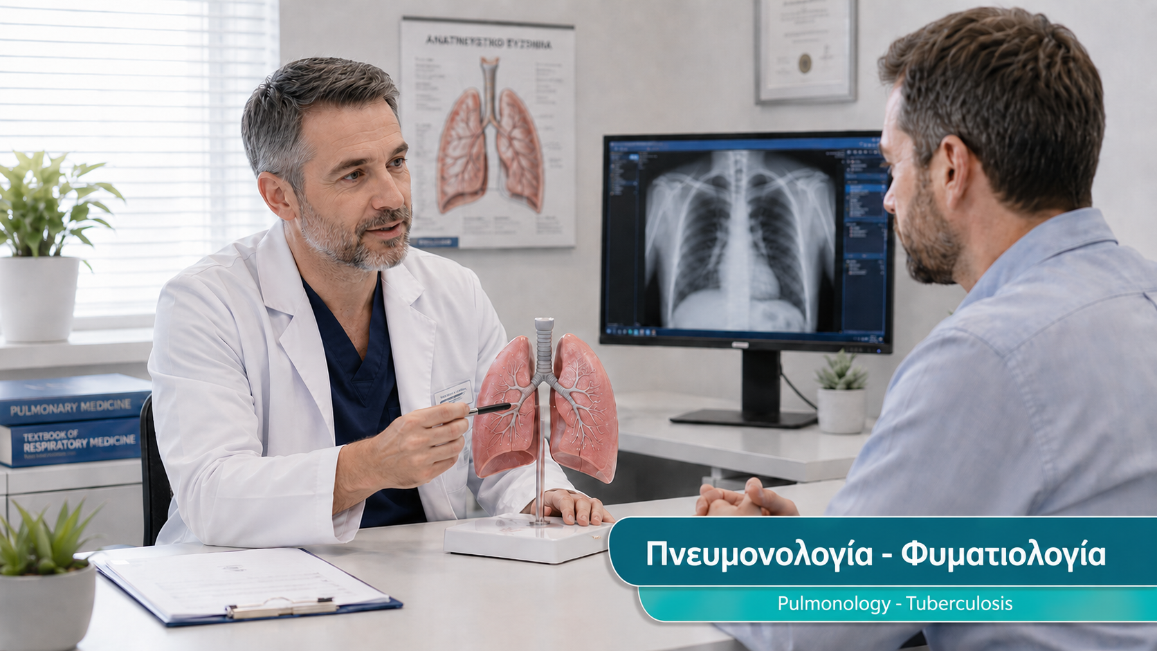 Pulmonology and Tuberculosis services at DIKTEON Medical Diagnostic Center in Strovolos - Nicosia - Cyprus / Υπηρεσίες Πνευμονολογίας - Φυματιολογίας στο ΔΙΚΤΑΙΟΝ Ιατρικό Διαγνωστικό Κέντρο στο Στρόβολο - Λευκωσία - Κύπρος.