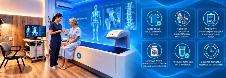 DEXA Λευκωσία | Πριν την Εξέταση | ΔΙΚΤΑΙΟΝ
