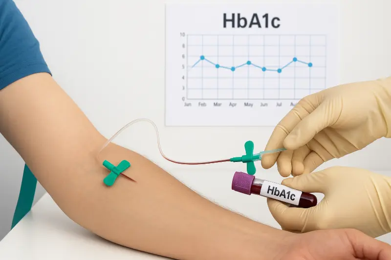 Monitoring Blood Glucose and Glycated Hemoglobin (HbA1c): An Essential Indicator / Παρακολούθηση Σακχάρου και Γλυκοζυλιωμένης Αιμοσφαιρίνης (HbA1c): Ένας Απαραίτητος Δείκτης