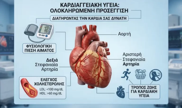 Cardiovascular Health: Risk Factors, Prevention, Modern Diagnostic Methods and Holistic Medical Care / Καρδιαγγειακή Υγεία: Παράγοντες Κινδύνου, Πρόληψη, Σύγχρονες Διαγνωστικές Μέθοδοι και Ολιστική Ιατρική Φροντίδα