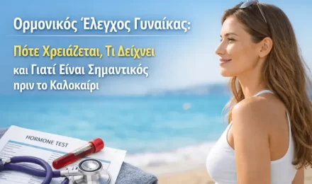 Ορμονικός Έλεγχος Γυναίκας: Πότε Χρειάζεται, Τι Δείχνει και Γιατί Είναι Σημαντικός πριν το Καλοκαίρι