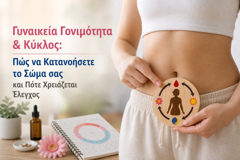 Γυναικεία Γονιμότητα & Κύκλος: Πώς να Κατανοήσετε το Σώμα σας και Πότε Χρειάζεται Έλεγχος