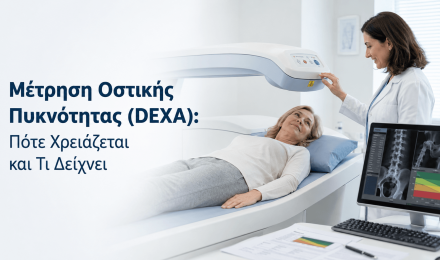 Μέτρηση Οστικής Πυκνότητας (DEXA) Πότε Χρειάζεται και Τι Δείχνει.