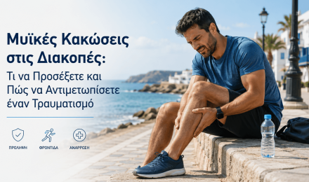 Μυϊκές Κακώσεις στις Διακοπές
