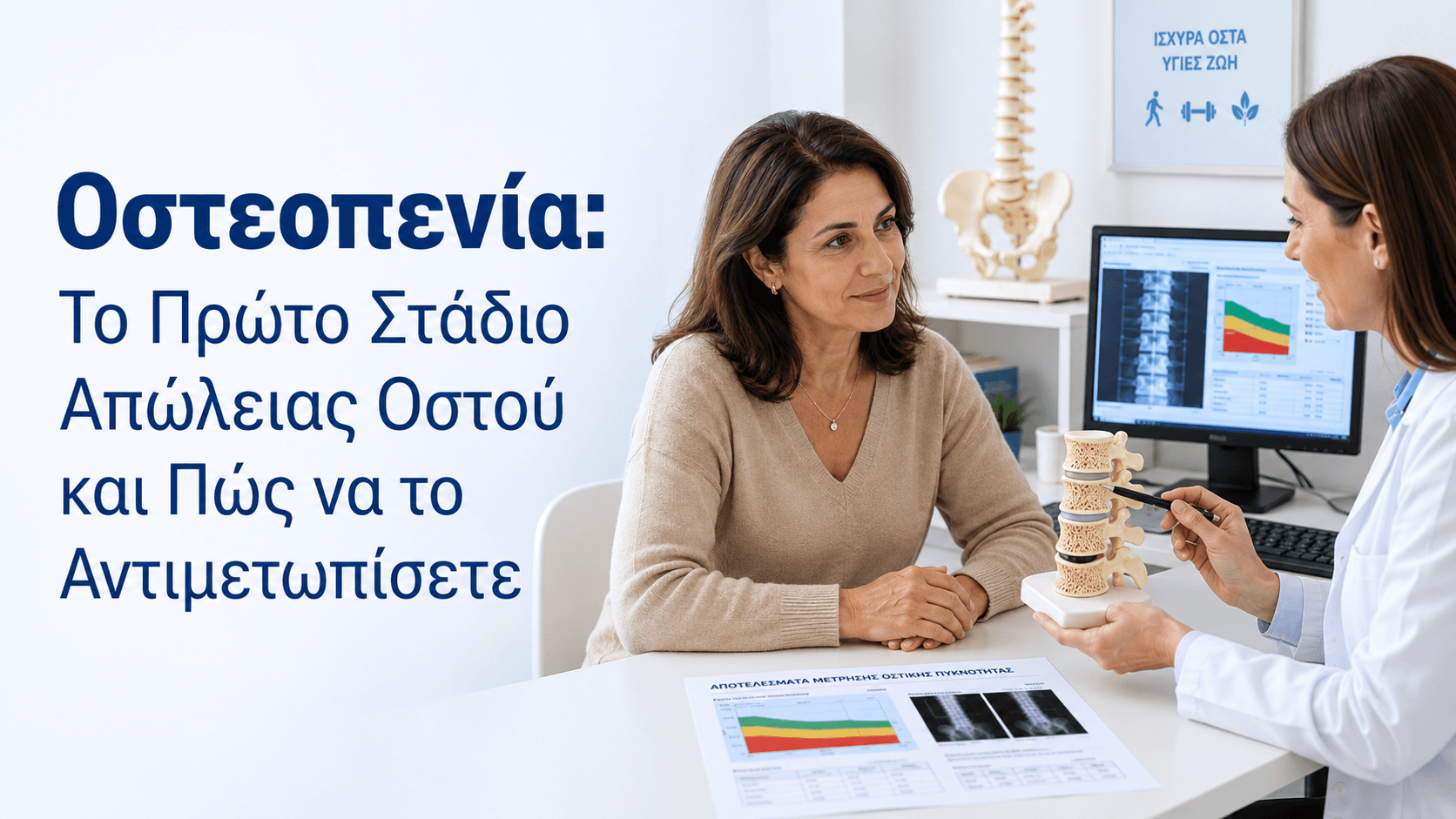 Οστεοπενία Το Πρώτο Στάδιο Απώλειας Οστού και Πώς να το Αντιμετωπίσετε