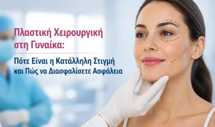Πλαστική Χειρουργική στη Γυναίκα: Πότε Είναι η Κατάλληλη Στιγμή και Πώς να Διασφαλίσετε Ασφάλεια