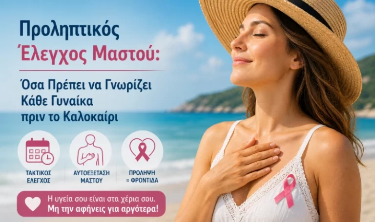 Προληπτικός Έλεγχος Μαστού: Όσα Πρέπει να Γνωρίζει Κάθε Γυναίκα πριν το Καλοκαίρι