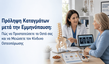 Πρόληψη Καταγμάτων μετά την Εμμηνόπαυση