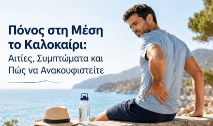 Πόνος στη Μέση το Καλοκαίρι