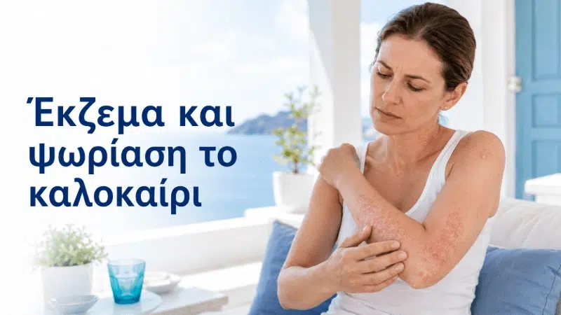 Έκζεμα και ψωρίαση το καλοκαίρι