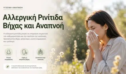 Αλλεργική Ρινίτιδα Βήχας και Αναπνοή