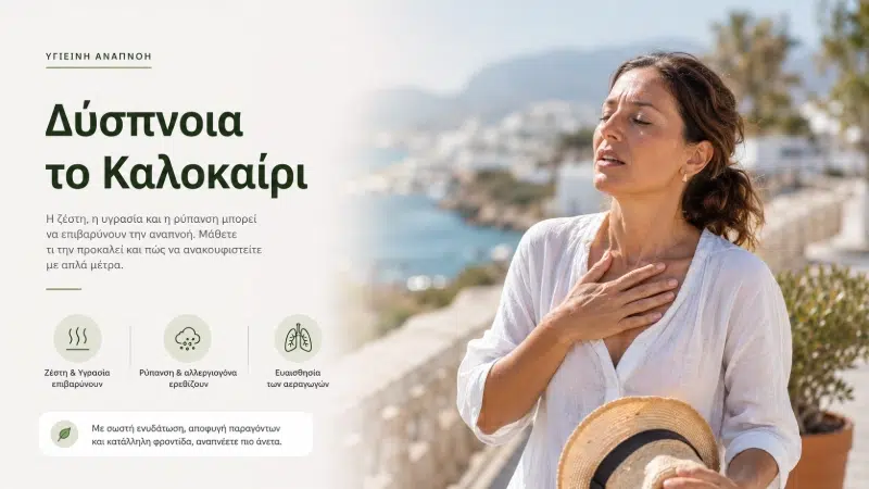 Δύσπνοια το Καλοκαίρι