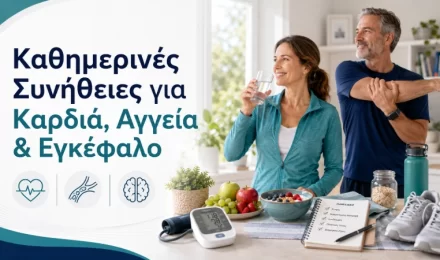 Καθημερινές Συνήθειες για Καρδιά Αγγεία & Εγκέφαλο | ΔΙΚΤΑΙΟΝ