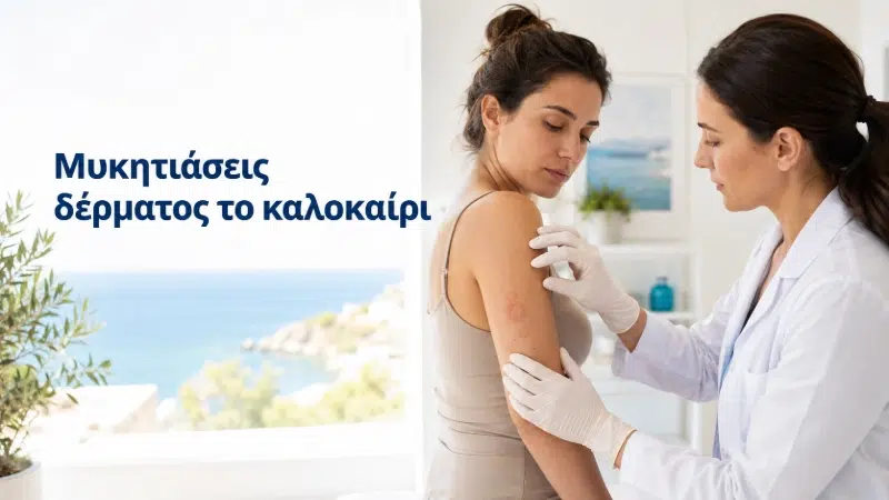Μυκητιάσεις δέρματος το καλοκαίρι
