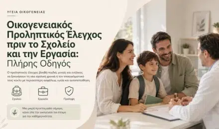 Οικογενειακός Προληπτικός Έλεγχος πριν το Σχολείο και την Εργασία: Πλήρης Οδηγός