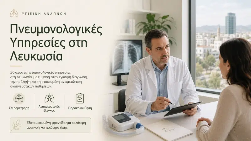 Πνευμονολογικές Υπηρεσίες στη Λευκωσία
