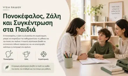 Πονοκέφαλος, Ζάλη και Συγκέντρωση στα Παιδιά