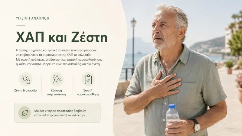 ΧΑΠ και Ζέστη