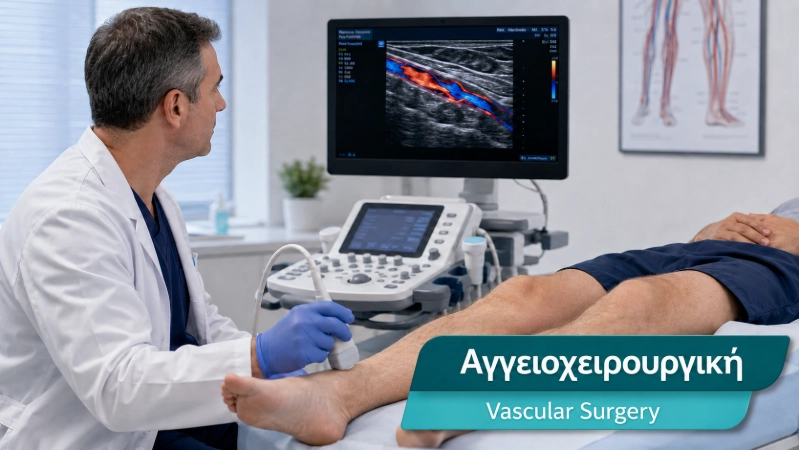 Vascular Surgery services at DIKTEON Medical Diagnostic Center in Strovolos - Nicosia - Cyprus / Υπηρεσίες Αγγειοχειρουργικής στο ΔΙΚΤΑΙΟΝ Ιατρικό Διαγνωστικό Κέντρο στο Στρόβολο - Λευκωσία - Κύπρος.
