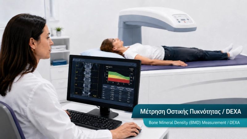 Bone Mineral Density (BMD) Measurement (DEXA) examinations at DIKTEON Medical Diagnostic Center in Strovolos- Nicosia - Cyprus / Υπηρεσίες Μέτρησης Οστικής Πυκνότητας (DEXA) στο ΔΙΚΤΑΙΟΝ Ιατρικό Διαγνωστικό Κέντρο στο Στρόβολο - Λευκωσία - Κύπρος.