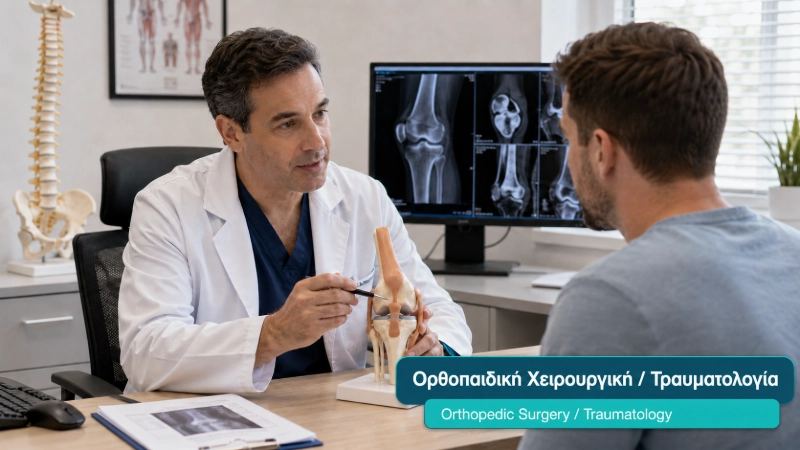Orthopaedic Surgery and Traumatology services at DIKTEON Medical Diagnostic Center in Strovolos - Nicosia - Cyprus / Υπηρεσίες Ορθοπαιδικής Χειρουργικής στο ΔΙΚΤΑΙΟΝ Ιατρικό Διαγνωστικό Κέντρο στο Στρόβολο - Λευκωσία - Κύπρος.