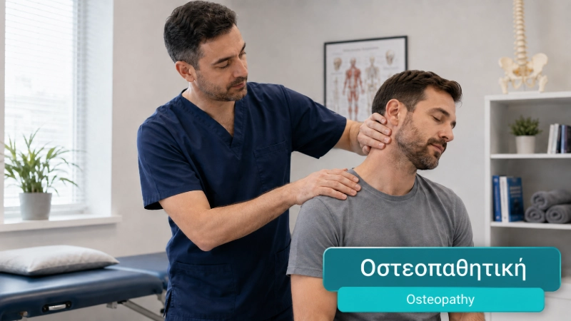Osteopathy services at DIKTEON Medical Diagnostic Center in Strovolos - Nicosia - Cyprus / Υπηρεσίες Οστεοπαθητικής στο ΔΙΚΤΑΙΟΝ Ιατρικό Διαγνωστικό Κέντρο στο Στρόβολο - Λευκωσία - Κύπρος.