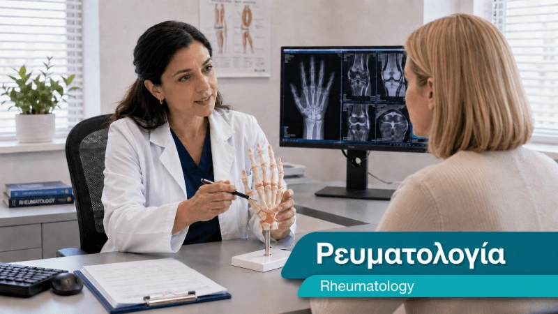 Rheumatology services at DIKTEON Medical Diagnostic Center in Strovolos - Nicosia - Cyprus / Υπηρεσίες Ρευματολογίας στο ΔΙΚΤΑΙΟΝ Ιατρικό Διαγνωστικό Κέντρο στο Στρόβολο - Λευκωσία - Κύπρος.
