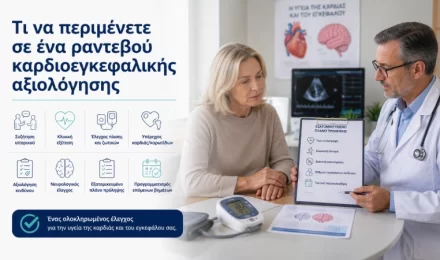 Ραντεβού Καρδιοεγκεφαλικής Αξιολόγησης | Τι να Περιμένετε